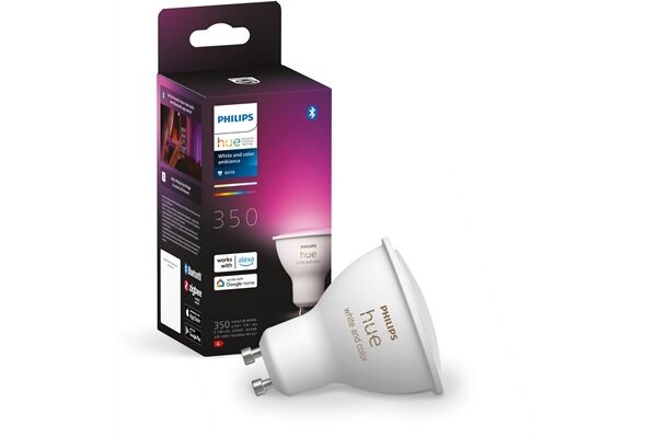 hue Wh. Amb. CA 4.3W GU10