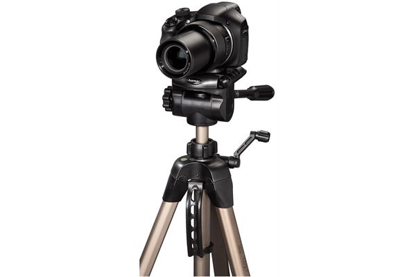 Hama 4163 Kamerastativ Star 63 Silber