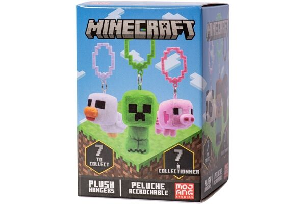 JUSTTOYS Minecraft Plush Hangers