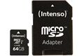 Intenso Micro SD Card 64GB UHS-I inkl. SD Adapte