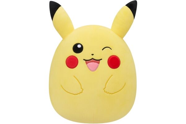 JAZWARES Pokémon Squishmallow Pikachu (25cm).