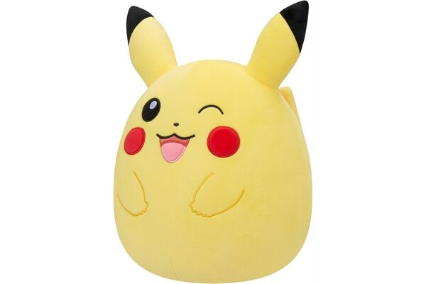 JAZWARES Pokémon Squishmallow Pikachu (25cm).
