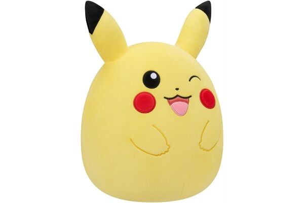JAZWARES Pokémon Squishmallow Pikachu (25cm).