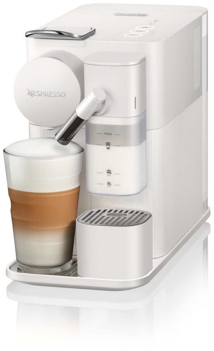 DeLonghi EN 510.W Nespresso Lattissima One silky weiB Alles fur zuhause