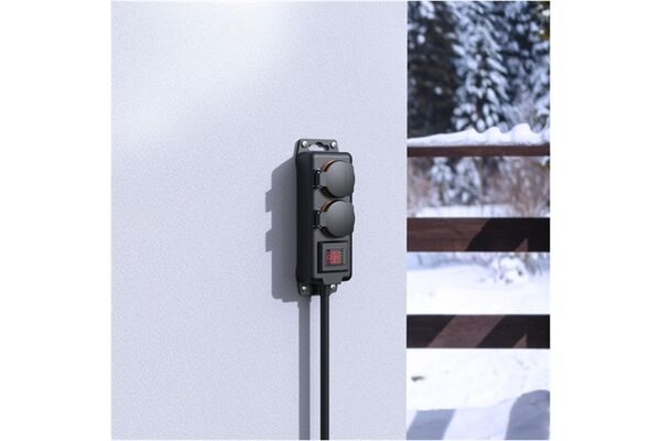 Hama Steckdosenleiste 2-fach (2m)