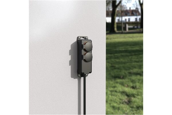 Hama Steckdosenleiste 2-fach (2m)