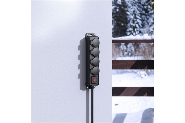 Hama Steckdosenleiste 4-fach (2m)