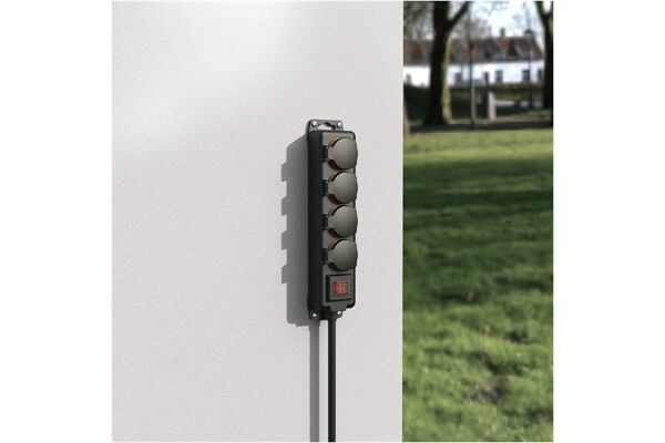 Hama Steckdosenleiste 4-fach (2m)