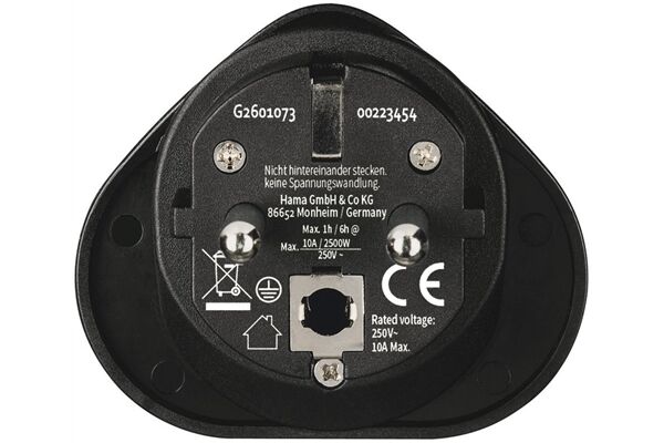 Hama Reiseadapter (Welt>Europa)