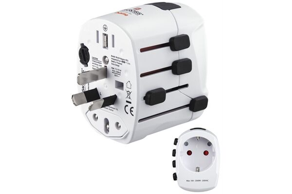 Hama Weltreiseadapter World Travel Pro