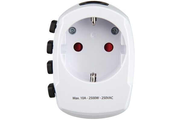 Hama Weltreiseadapter World Travel Pro