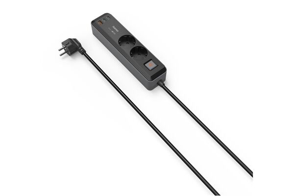 Hama Steckdosenleiste 2-fach (1,4m)