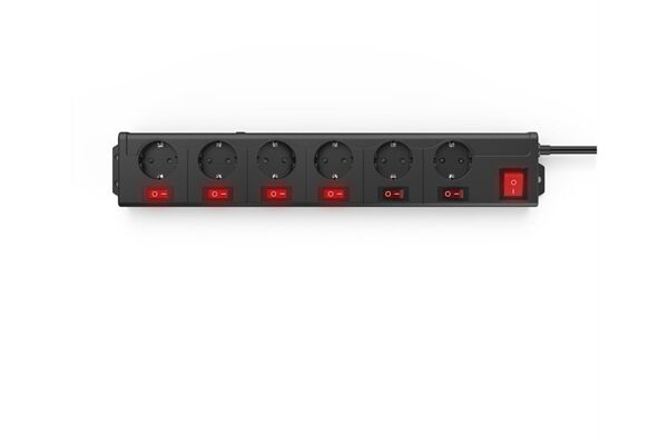 Hama Steckdosenleiste 6-fach (1,4m).