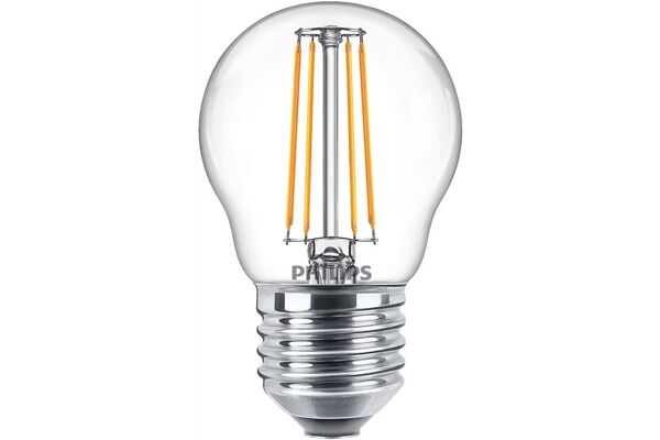 Philips LEDCLA 40W E27 P45 WW CL ND 2er