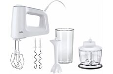 Braun HM 3135 MultiMix 3 Weiss-Grau