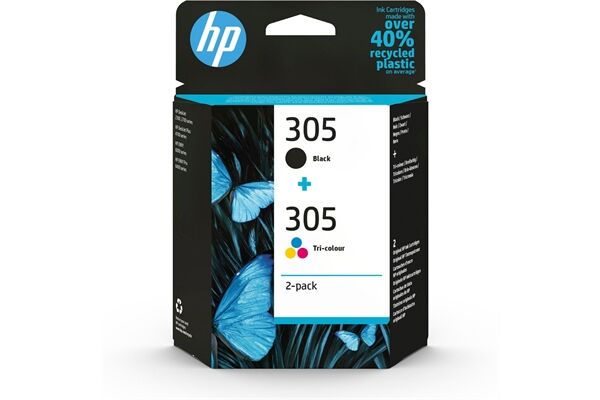 HP HP 305 schwarz+multicolor