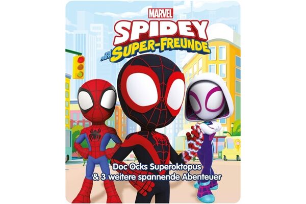 TONIES Hörfigur - Marvel Spidey Doc Ocks Superoktopus + 3