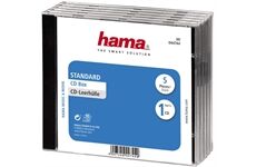 Hama 44744 CD-BOX 5 St Transparent