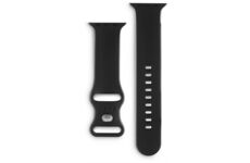 Hama Wechselarmband Fantastic Feel für Apple Watch (schwarz)