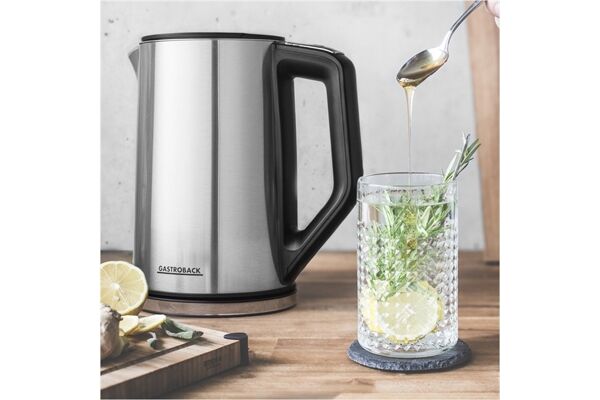 Gastroback 42436 Design Wasserkocher Cool To Edelst