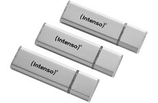 Intenso Alu Line USB 2.0 3er Pack (16GB) (silber)