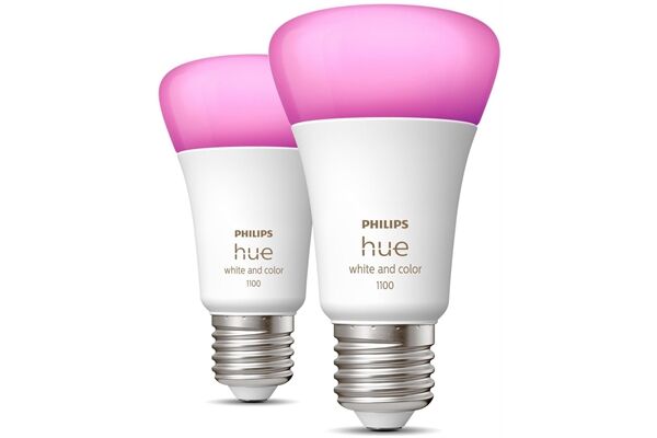 hue White & Col. Amb. E27 1100.