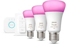 hue White & Col. Amb. E27 3er Set (schwarz)