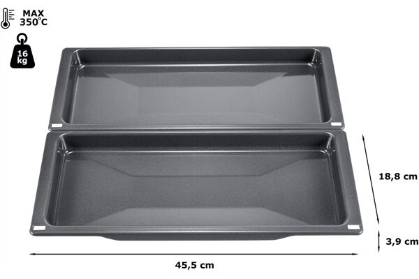 Bosch HEZ530000 - 2 Universalpfannen