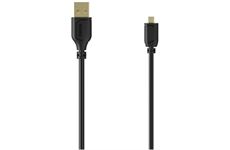Hama Mini-USB-Kabel Flexi-Slim (0,75m)