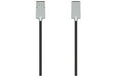 Hama High Speed HDMI-Kabel (1m) (schwarz/silber)
