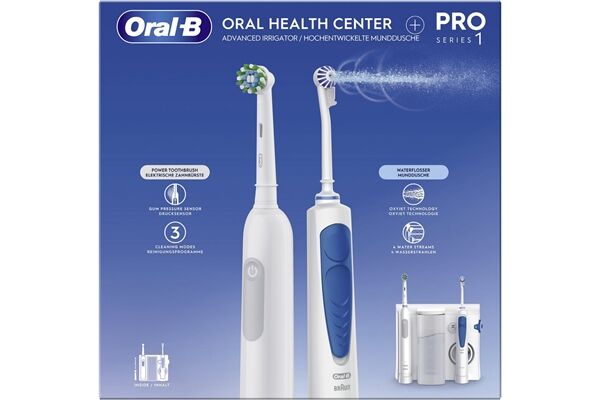 Oral-B Center OxyJet Munddusche + Pro1 B-Ware