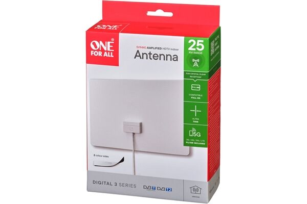One For All SV 9440-5G UltraThin DVB-T2 Antenne