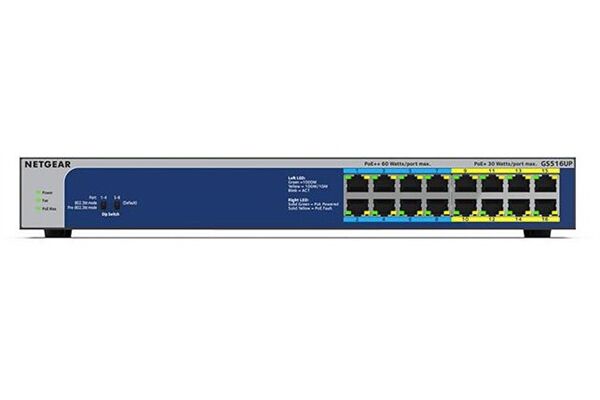 Netgear GS516UP 16-Port