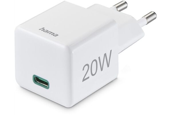 Hama Mini-Schnellladegerät USB-C (20W)