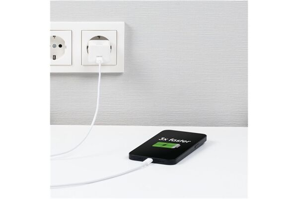 Hama Mini-Schnellladegerät USB-C (20W)