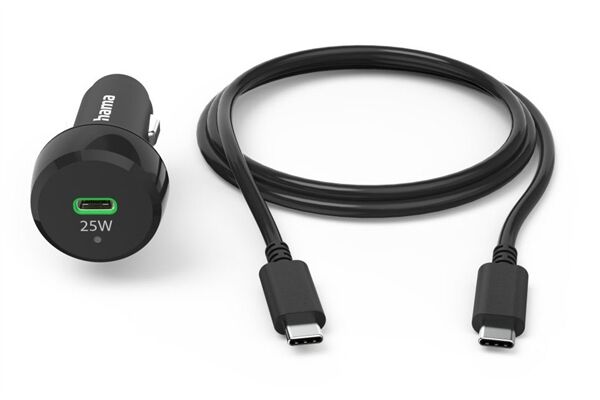 Hama USB-C Kfz-Ladeset (25W)