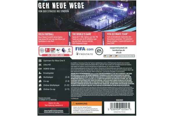 CD-Lieferant FIFA 20 (XboxOne)