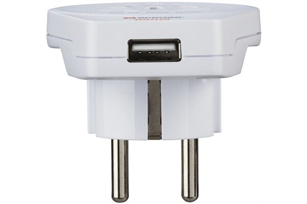 Hama Reiseadapter USB (Welt>Europa)