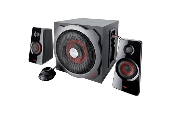 Trust GXT 38 2.1 Subwoofer Speaker Set Schwarz