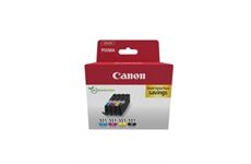 Canon CLI-551 schwarz+multicolor (4-farbig)
