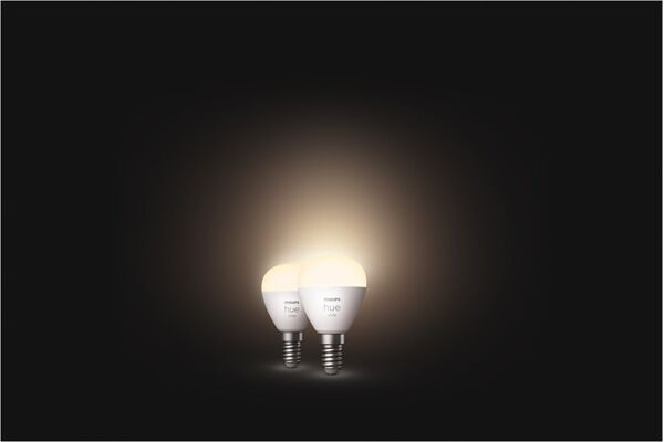 hue Wh. 5.7W Luster E14 2er Set