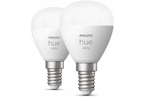 hue Wh. 5.7W Luster E14 2er Set