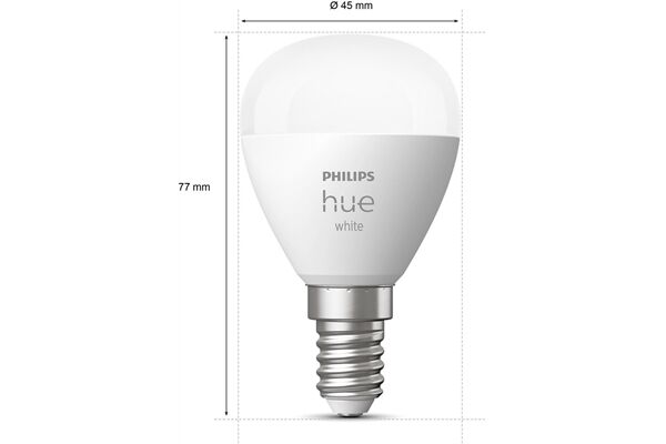 hue Wh. 5.7W Luster E14 2er Set
