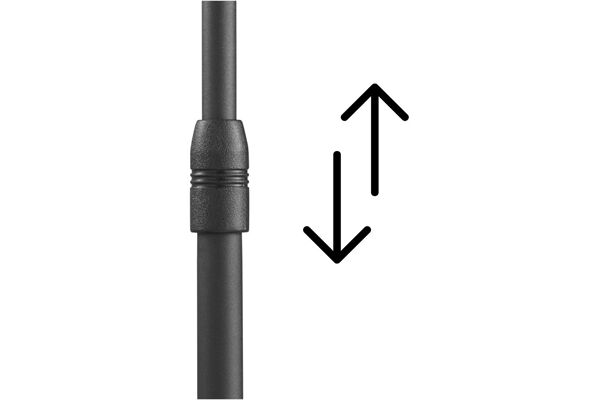 Hama Lautsprecherständer mit Kabelführung