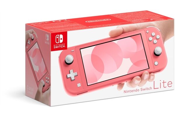 Nintendo Switch Lite coral