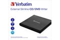 Verbatim MOBILE DVD REWRITER USB 2.0 BLACK (LIGHT VERSION)