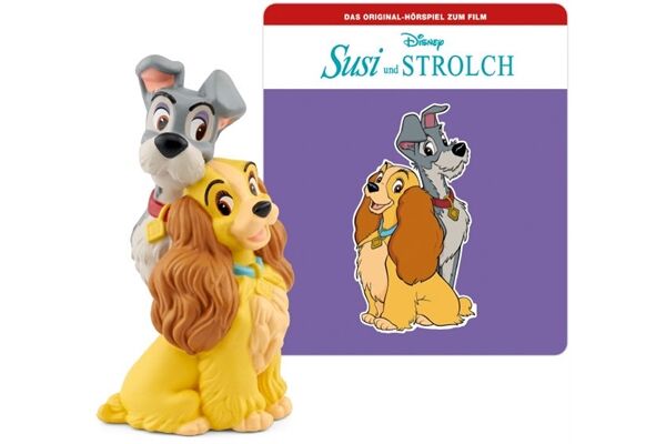 TONIES Tonies Hörfigur Disney - Susi & Strolch