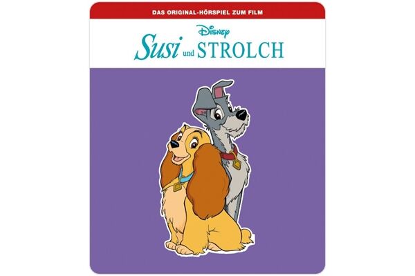TONIES Tonies Hörfigur Disney - Susi & Strolch