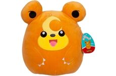 JAZWARES Pokémon Squishmallow Teddiu. (25cm) (schwarz)