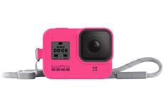 GoPro Hülle + Trageband (pink)
